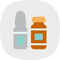 Ampoule Vector Icon Design