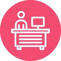 Reception Vector Icon Design
