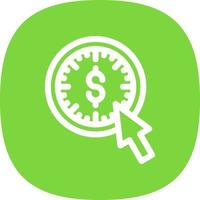 Pay Per Click Vector Icon Design