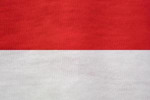 Indonesian flag texture as a background photo