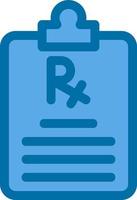 Prescription Vector Icon Design