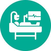 Medical Supervision Vector Icon Design