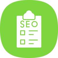 Seo Checklist Vector Icon Design