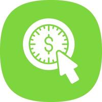 Pay Per Click Vector Icon Design