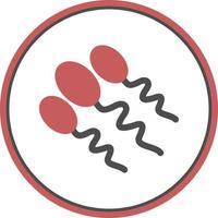 Sperm Vector Icon Design