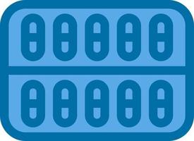 Pills Package Vector Icon Design