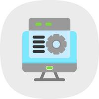 Web Maintenance Vector Icon Design