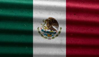 mexican flag texture as a background photo