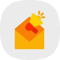 Email Marketing Vector Icon Design
