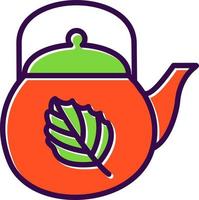 Tea Pot Vector Icon Design