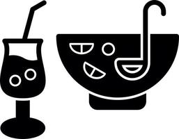 Punch Drink Vector Icon Design