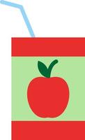 Juice Box Vector Icon Design