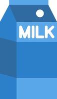 Milk Box Vector Icon Design