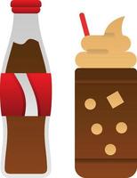 Cream Soda Vector Icon Design