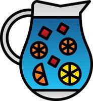 Lemonade Jug Vector Icon Design