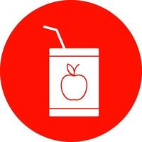 Juice Box Vector Icon Design