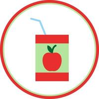 Juice Box Vector Icon Design