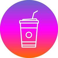 Smoothie Vector Icon Design