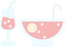 Punch Drink Vector Icon Design