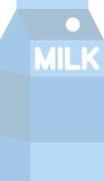 Milk Box Vector Icon Design