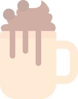 Hot Chocolate Vector Icon Design