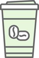 Coffee Cup Vector Icon Design