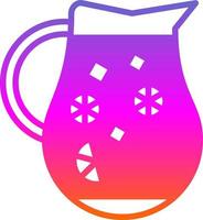 Lemonade Jug Vector Icon Design