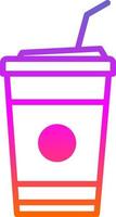 Smoothie Vector Icon Design