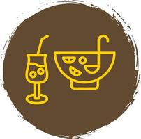 Punch Drink Vector Icon Design