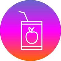 Juice Box Vector Icon Design