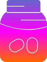 Coffee Jar Vector Icon Design