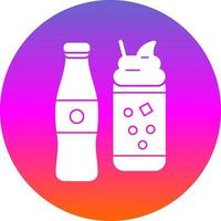 Cream Soda Vector Icon Design