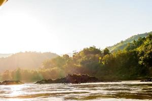 paisaje rural en el este de asia foto