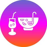 Punch Drink Vector Icon Design