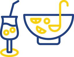 Punch Drink Vector Icon Design