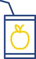 Juice Box Vector Icon Design