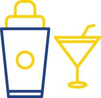 Cocktail Shaker Vector Icon Design