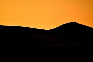 Colourful sky at sunset photo