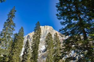 Mountain landscape in the summer photo