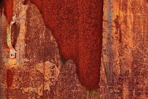 Detailed close up surface of rusty metal and steel with lots of corrosion in high resolution photo