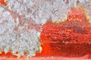 Detailed close up surface of rusty metal and steel with lots of corrosion in high resolution photo