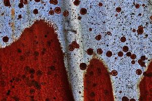 Detailed close up surface of rusty metal and steel with lots of corrosion in high resolution photo