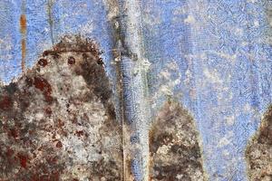 Detailed close up surface of rusty metal and steel with lots of corrosion in high resolution photo