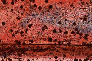 Detailed close up surface of rusty metal and steel with lots of corrosion in high resolution photo