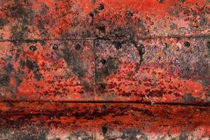 Detailed close up surface of rusty metal and steel with lots of corrosion in high resolution photo
