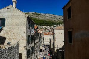 edificios en dubrovnik, croacia foto