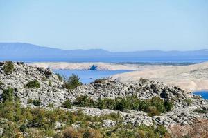 el mar adriático en croacia foto