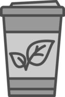 diseño de icono de vector de matcha