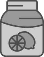 diseño de icono de vector de kombucha