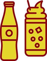 Cream Soda Vector Icon Design